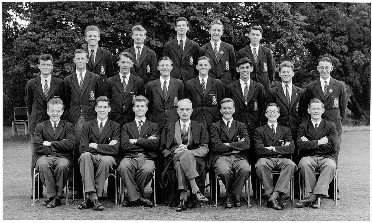 Prefects with Bill Pearce 1953/4